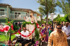 Indian groom and his Baraat parade. Indian groom and his Baraat parade.