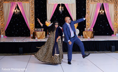 Indian relatives performing in reception party. Indian relatives performing in reception party.
