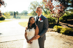 Cute indian bride and groom's first look capture Cute indian bride and groom's first look capture