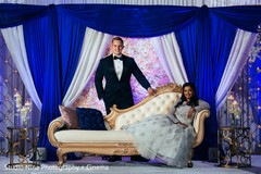 Indian couple reception photo session. Indian couple reception photo session.