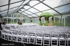 Indian Chinese wedding ceremony setup. Indian Chinese wedding ceremony setup.
