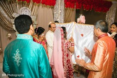 Maharani and Raja with relatives during the wedding ceremony. Maharani and Raja with relatives during the wedding ceremony.