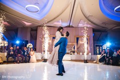 Maharani and Indian groom enjoying their first dance Maharani and Indian groom enjoying their first dance