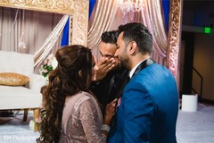 An Indian relative moved to tears An Indian relative moved to tears