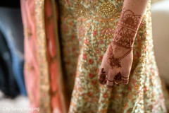 Closeup capture of indian bridal henna art. Closeup capture of indian bridal henna art.