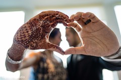 Closeup capture of Indian bride and chinese groom's hand. Closeup capture of Indian bride and chinese groom's hand.