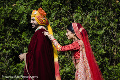 Maharani trying to get her Indian groom attention Maharani trying to get her Indian groom attention