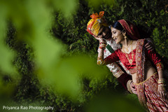 Indian groom and his Maharani showing affection Indian groom and his Maharani showing affection