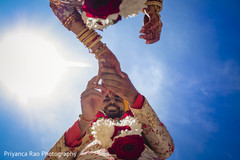 Indian groom putting ring on his Maharani's hand. Indian groom putting ring on his Maharani's hand.