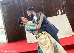 Indian groom holding his Maharani Indian groom holding his Maharani