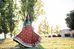 Indian bride outdoors photo shoot. Indian bride outdoors photo shoot.