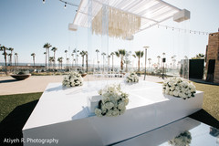 Hindu wedding stage. Hindu wedding stage.