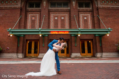 Indian bride and groom's kiss capture. Indian bride and groom's kiss capture.