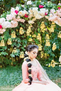 Floral and decor set up for the Indian bridal photoshoot. Floral and decor set up for the Indian bridal photoshoot.