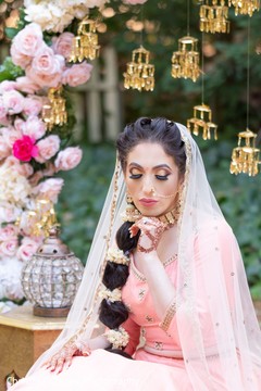 Hair and makeup ideas for the Indian wedding ceremony. Hair and makeup ideas for the Indian wedding ceremony.