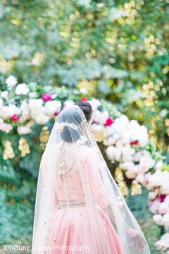 Indian bride's saree design and floral and decor. Indian bride's saree design and floral and decor.