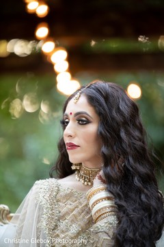 Makeup design details of the Maharani. Makeup design details of the Maharani.