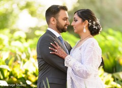 Tender Indian bride and groom shot. Tender Indian bride and groom shot.