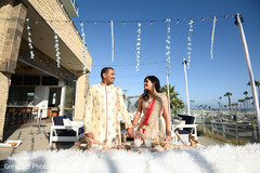 Indian couple looking at each other during photo session. Indian couple looking at each other during photo session.