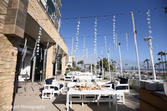 Outdoors tables and chars decorated. Outdoors tables and chars decorated.