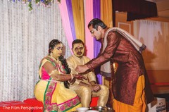 Raja and Maharani during haldi ceremony. Raja and Maharani during haldi ceremony.