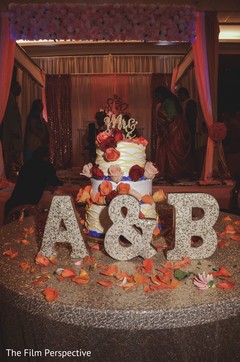 Indian wedding cake design details for the reception. Indian wedding cake design details for the reception.