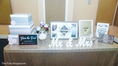 Gift table for the Indian newlyweds. Gift table for the Indian newlyweds.