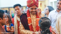 Indian groom arriving with the baraat caravan. Indian groom arriving with the baraat caravan.