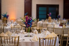 Indian wedding reception blue and burgundy flowers decorations. Indian wedding reception blue and burgundy flowers decorations.