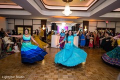 Indian bride and bridesmaids choreography. Indian bride and bridesmaids choreography.
