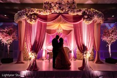 Amazing Indian bride and groom silhouette photo. Amazing Indian bride and groom silhouette photo.