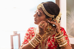 Maharani putting on her jewelry Maharani putting on her jewelry