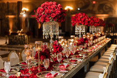 Tablaes arranged and decorated with glasses and flowers. Tablaes arranged and decorated with glasses and flowers.