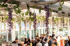 Floral decor of the Indian wedding venue. Floral decor of the Indian wedding venue.