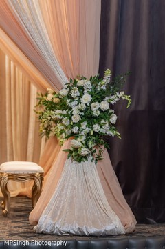 Indian wedding mandap draping and flowers decorations. Indian wedding mandap draping and flowers decorations.