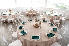 Indian wedding tableware setup. Indian wedding tableware setup.