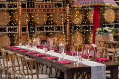 Indian Sangeet table setup and decoration. Indian Sangeet table setup and decoration.