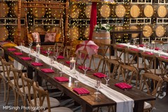Sangeet rectangle table candles centerpiece decorations. Sangeet rectangle table candles centerpiece decorations.