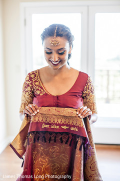 Indian bride getting ready for the bash. Indian bride getting ready for the bash.