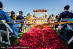 The floral decor of the Indian wedding ceremony. The floral decor of the Indian wedding ceremony.