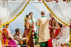Indian bride during the nuptials. Indian bride during the nuptials.