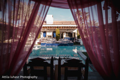Pool view from one of the venue's rooms. Pool view from one of the venue's rooms.