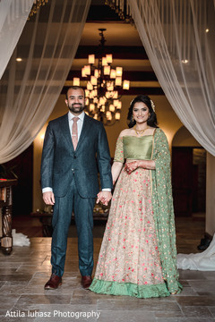 Indian couple posing for photo session. Indian couple posing for photo session.
