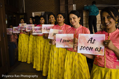 Maharanis holding the signs during the celebrations. Maharanis holding the signs during the celebrations.