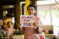 Kid guest making his entrance prior to the Maharani. Kid guest making his entrance prior to the Maharani.