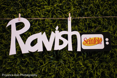 Indian wedding reception decor details. Indian wedding reception decor details.