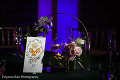 Decor details of the Indian wedding reception. Decor details of the Indian wedding reception.
