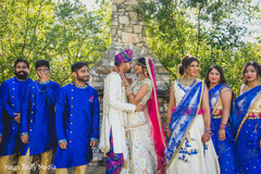 Indian groom gazing into his Maharani's eyes Indian groom gazing into his Maharani's eyes
