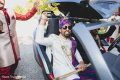 Indian groom and Indian relatives ready to start the Baraat Indian groom and Indian relatives ready to start the Baraat