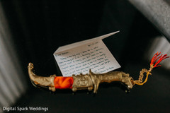 A note written by the Indian bride A note written by the Indian bride